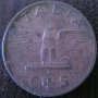 5 центисими 1938, Италия