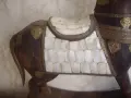 Дървен кон украсен със седев и бронз., снимка 4