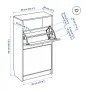Шкаф за обувки BISS от IKEA, снимка 3