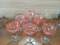 Ретро стъклени чаши , снимка 3