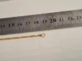 Златна гривна 2,74гр., снимка 3