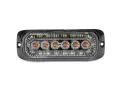 Мигащ висящ LED габарит 24 LED 12-24V жълто-бял, снимка 1