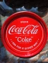 Coca-Cola , Кока Кола, метална табла , поднос с две чаши , снимка 6