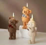 3D Мече с панделка Силиконов молд форма за свещи гипс сапун смола фондан за декорация на торта , снимка 3
