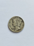Сребърна Монета AMERICA ONE DIME 1943, снимка 3