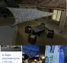 Соларно LED слънчево платно – Сянка през деня, звездна магия през нощта, снимка 5