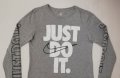Nike Just Do It оригинална блуза S Найк спорт памук блуза, снимка 2