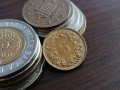Монета - Швейцария - 5 рапен | 1986г., снимка 1 - Нумизматика и бонистика - 34637596