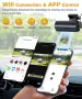 Видеорегистратор GKU D200 Dash Cam, 4K предна камера за кола, 170° широкоъгълна мини камера за управ, снимка 5