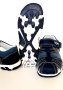 №22-28, Сини детски сандали за момче от Естествена кожа BUBBLE KIDS, снимка 7