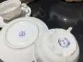 Стар български порцелан чаши за кафе чайник захарница латиера , снимка 7