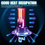 Комплект LED диодни лампи за фарове H7, 55W, 6000K, 12SMD 2835 чипа, снимка 4