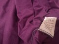 Нова лилава трикотажна блуза с дълъг ръкав поло L размрр, снимка 4