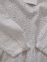 Бяла ажурна блуза , снимка 4