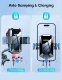 Ново Бързо безжично зарядно за кола 15W, съвместимо с iPhone и Galaxy, снимка 5