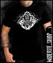 Черна тениска с щампа 13 ACES, снимка 1 - Тениски - 42642479
