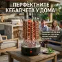 Електрическа скара за барбекю с 6 вертикални шиша , снимка 5