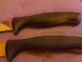 Домакински нож от соца на МЗ Хан Тервел 2 бр. като нови, снимка 5