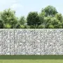 vidaXL Габиони повдигнати лехи, 3 бр, 30x30x100 см, желязо, снимка 2