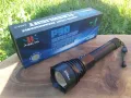 Супер мощен LED фенер P90 голям до 1000м,акумулаторни батерии,USB, снимка 2