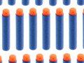 Комплект от 96 броя NERF патрони, стрели за автоматични карабини НЕРФ, снимка 3