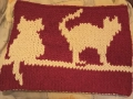 Ръчно плетено одеяло за кучета и котки , снимка 14