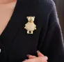 MaxMara "TeddyBear" брошка , снимка 4