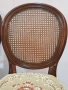 Чифт класически столове с ратанова облегалка, снимка 6