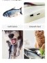 Интерактивна играчка за котка и куче,подскачаща риба,USB зареждане, снимка 5