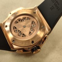  Мъжки луксозен часовник Hublot Big Bang Sang Bleu Diamonds, снимка 4 - Мъжки - 41704356