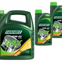 7 литра моторно масло FANFARO GSX 15W40 , снимка 1 - Аксесоари и консумативи - 39565042