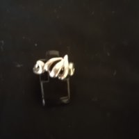 дамски сребърен пръстен, снимка 1 - Пръстени - 39967564