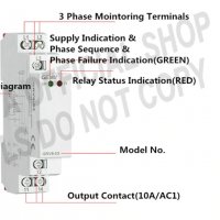 Реле за фазов контрол, снимка 2 - Друга електроника - 24229492