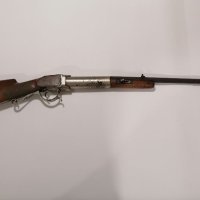 Стара въздушна пушка 19 век, снимка 1 - Антикварни и старинни предмети - 41636876