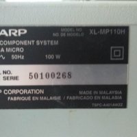 Аудио система SHARP XL-MP110H, снимка 4 - Аудиосистеми - 39337747