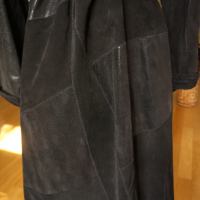 дамско дълго кожено палто, снимка 3 - Палта, манта - 44763607