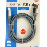 Sologic Iphone кабел за данни и зареждане, снимка 1 - USB кабели - 39342256