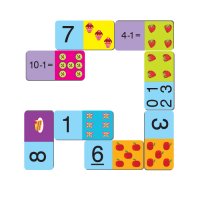 Образователна игра - Домино с цифри / Клевър Бук, снимка 2 - Образователни игри - 40087178
