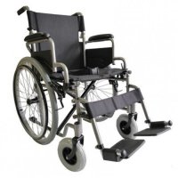 Рингова инвалидна количка с чупеща се облегалка, снимка 2 - Инвалидни колички - 42175730