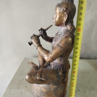 Стара антикварна статуетка, снимка 5 - Други ценни предмети - 44822074