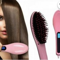 Четка за изправяне и сушене на коса Fast Hair Straightener HQT-906 в Други  в гр. Пловдив - ID39668117 — Bazar.bg