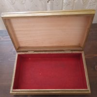 Уникална, стара кутия от дърво, снимка 4 - Други ценни предмети - 34381537