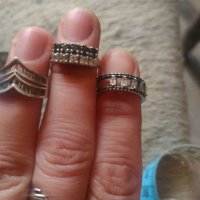 Сребърни пръстени 925, снимка 1 - Пръстени - 41137478