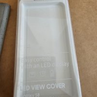 Продавам оригинален Official Genuine Samsung Galaxy S8 Led View Cover Flip Case калъф, снимка 9 - Калъфи, кейсове - 40811534