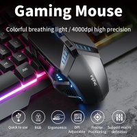 Комплект Gaming STELS V680, USB, Rainbow Backlight, 2 in 1: Клавиатура,Мишка, снимка 10 - Клавиатури и мишки - 40205633
