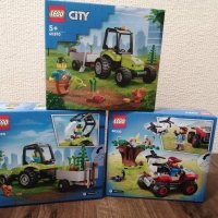 LEGO City Great Vehicles 60390 - Парков трактор и 60300 - Спасително АТВ., снимка 2 - Конструктори - 41492697