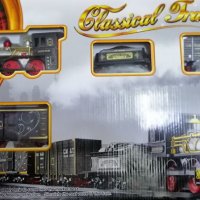 Детско електрическо влакче steam classic train, снимка 1 - Влакчета, самолети, хеликоптери - 38739745