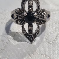 Vintage сребърен пръстен , снимка 1 - Пръстени - 44264546