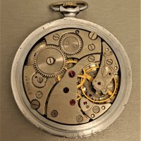 Часовник джобен Молния автентичен работещ, снимка 3 - Антикварни и старинни предмети - 35741046