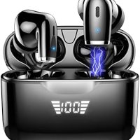 Нови Безжични слушалки Спортни с кутия за зареждане Earbuds за музика, снимка 1 - Bluetooth слушалки - 41558167